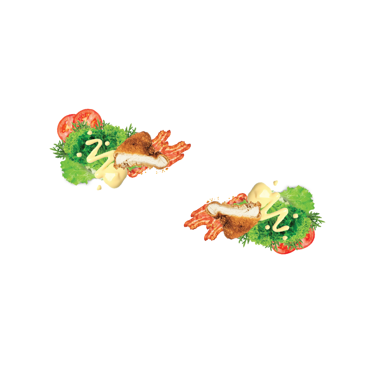 BLT Schnitzel Baguette